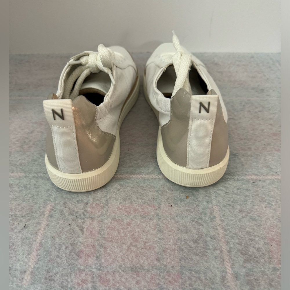 Naturalizer Zoey Comfort Sneakers Leather White 9M - Picture 5 of 7